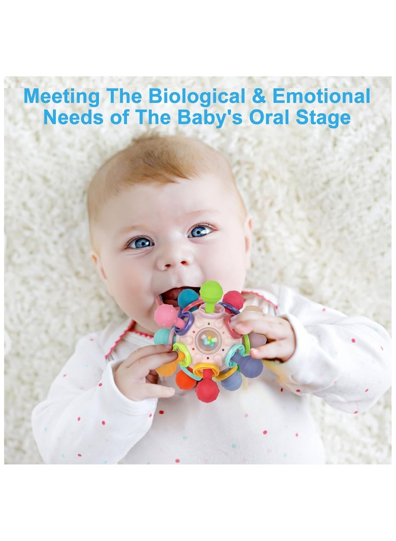 Baby Montessori Sensory Toys for 0-6 6-12 Months, Baby Teether Teething Toys for Babies 0 3 6 9 12 18 Months, Newborn Infant Learning Developmental Toys Gifts for 1 2 Year Old Boys Girls  - Image 3