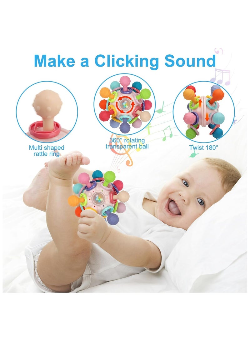 Baby Montessori Sensory Toys for 0-6 6-12 Months, Baby Teether Teething Toys for Babies 0 3 6 9 12 18 Months, Newborn Infant Learning Developmental Toys Gifts for 1 2 Year Old Boys Girls  - Image 5