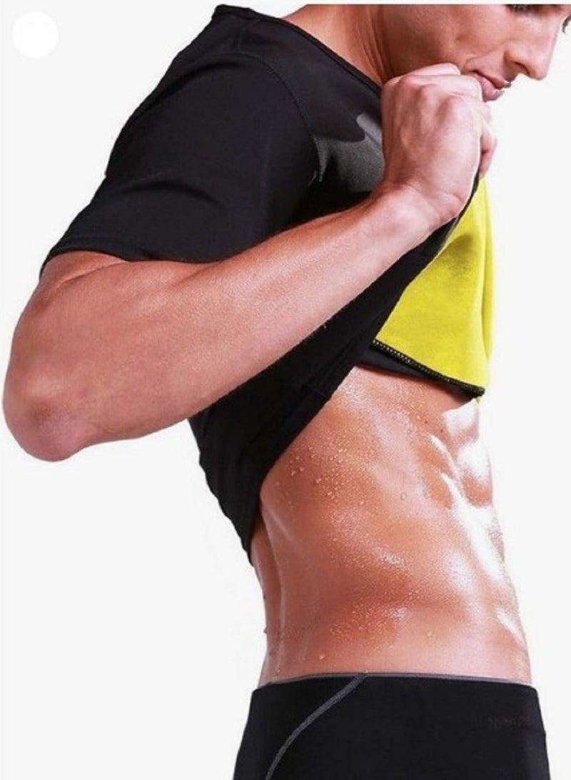 Generic New sports clothing for men to highlight body features and slim the waist, thermal shirt and pants for exercise, size XXL - Image 2