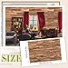 Flutesan 6 Pcs Miniature Dollhouse Wallpaper and Flooring Peel and Stick Mini DIY Self Adhesive Dollhouse Accessories 827 x 1169 Inch Classic Style - Image 4