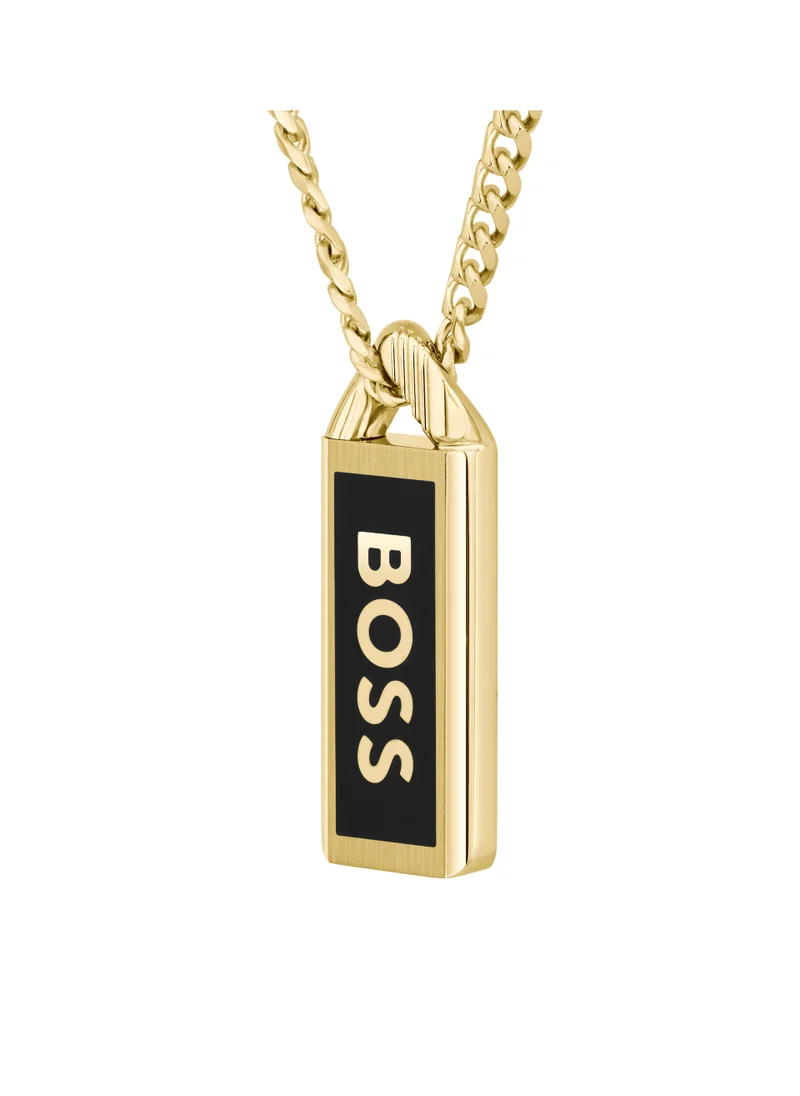 BOSS Kassy Emblem Necklace