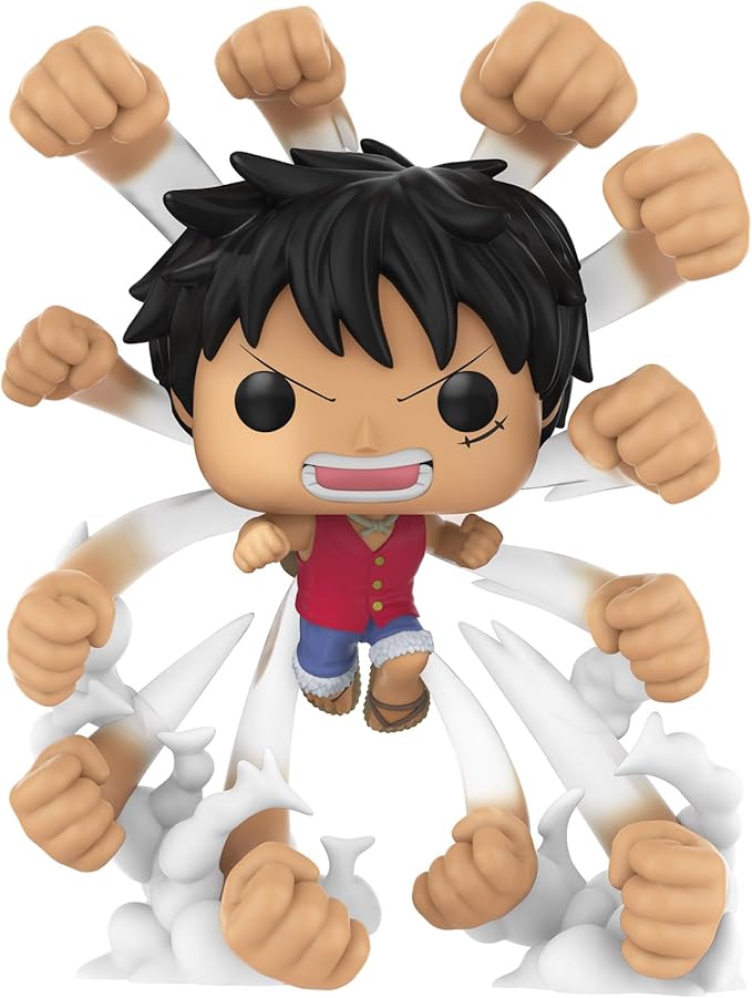 Funko Pop! Anime: One Piece Monkey D. Luffy (Gum Gum Gatling) Premium Vinyl Figure - Image 2