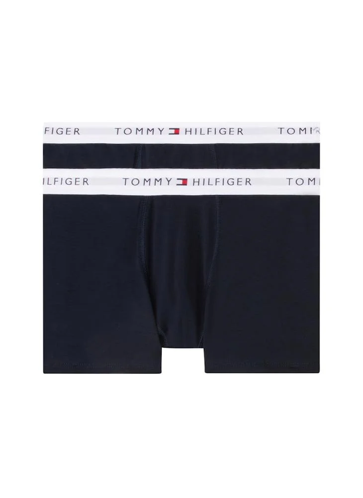 Kids 2 Pack Logo Band Trunks
