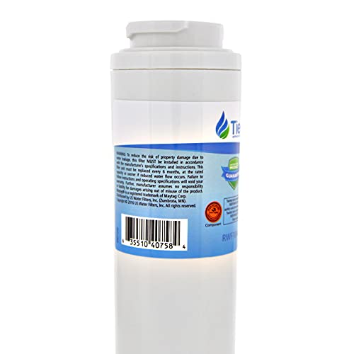 Tier1 UKF8001 Refrigerator Water Filter 3-pk | Replacement for Whirlpool Filter 4, EveryDrop EDR4RXD1, 4396395, Maytag UKF8001, FMM-2, UKF8001AXX-750, 469006, Fridge Filter - Image 4