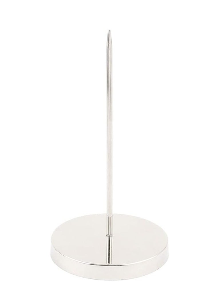 Terabyte - Straight Rod Paper Memo Holder Stainless Steel - Image 1