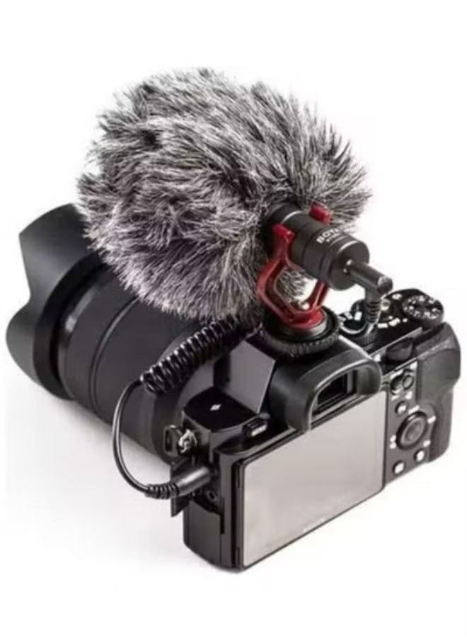 Generic BY-MM1 Video Microphone Youtube Vlogging Facebook Livestream Recording Shotgun Mic For Smartphone/Cameras, Wireless 2.4 GHZ 100 Meter Microphone  - Image 4