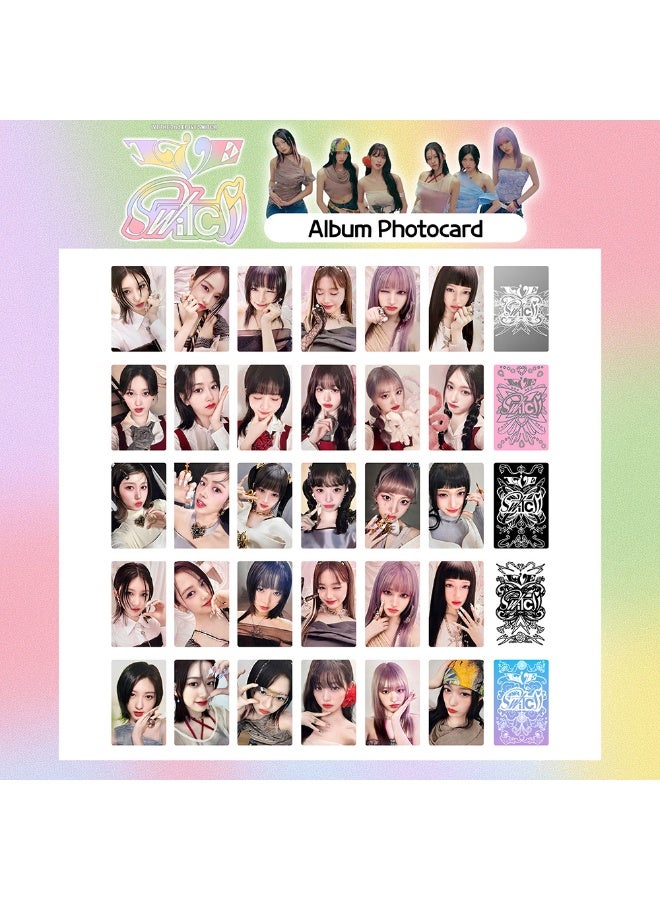 NIBEMINENT 6 Pcs Kpop IVE - 1st EP I'VE MINE Lomo Cards Card For Fans Collection Gifts - Image 2