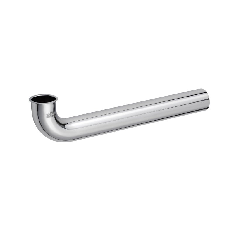 ZM 112 in x 12 in Brass Direct Connect Waste Bend for Tubular Drain Applications 20GA Chrome Plated - Image 2