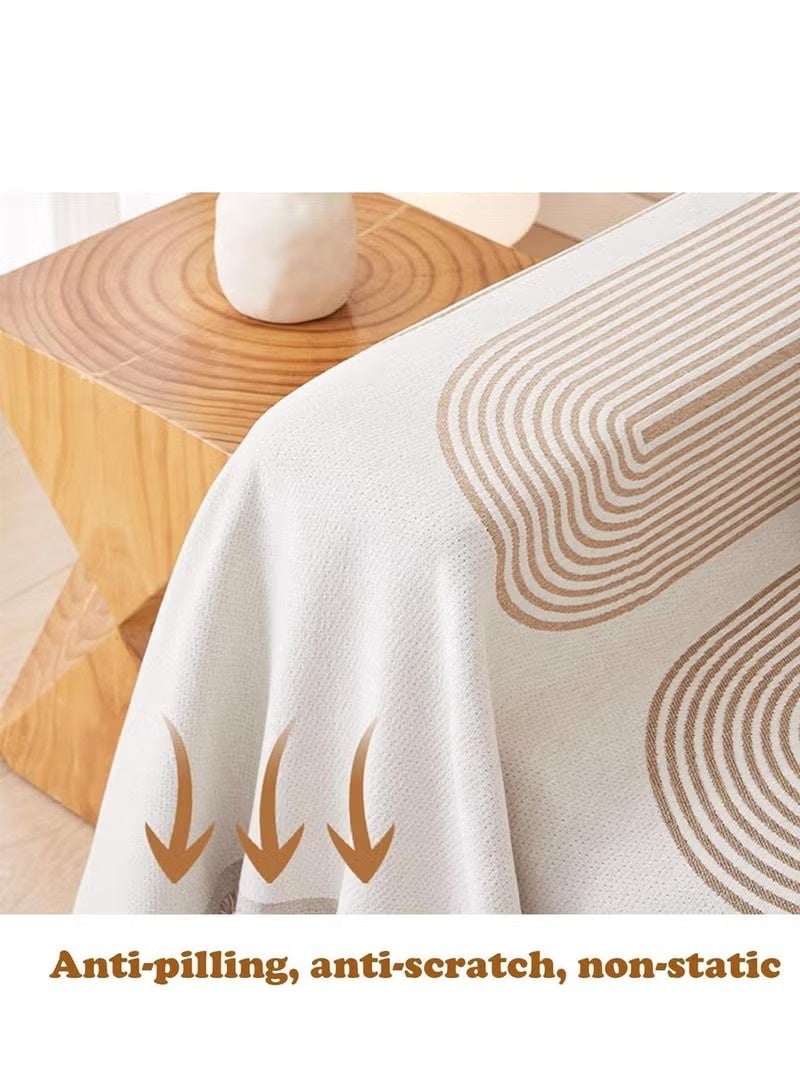 Beauenty Double Sided Chenille Sofa Cover, Stylish Sofa Cover, Chenille Furniture Sofa Cover Towel, Chenille Material Double Sided Sofa Towel, Four Seasons Chenille Sofa Cover Available Both Sides (180*260cm) - Image 4