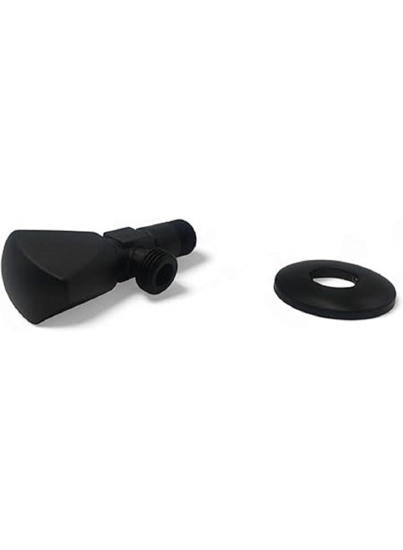 Matte Black German Valve - High Quality and Durable Performance - Image 1