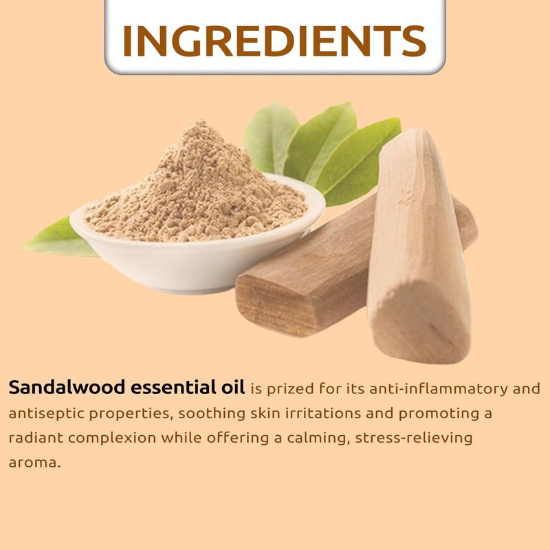 PRZ PRZ Sandalwood Essential Oil for Skin Home Fragrance and Aromatherapy Pure Sandalwood Chandan Oil for Stress Relief Relaxation Sandalwood Oil for Acne Wrinkles Dark Circles 15 ml  - Image 3