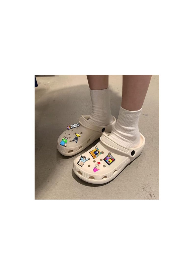 SYOSI 35 PCS Harry New Styles Shoe Charm for Croc Jibit, Shoe Pins Decoration Accessories, for Clog Shoes Decorations Shoes Craft DIY, Harry Singer Styles Merch Birthday Gifts Party Supplies - Image 5