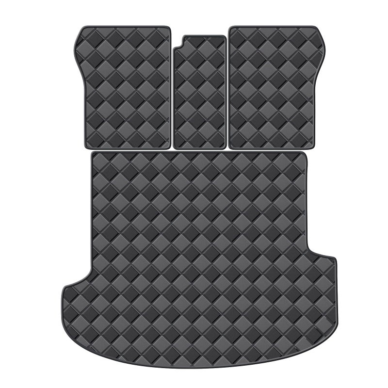 WDYOYS Cargo Mat Backrest Mats for 20212024 2025 Genesis GV80 Accessories All Weather Waterproof Rear Cargo Liner Rear Trunk Liner Back Seat Cover Protector