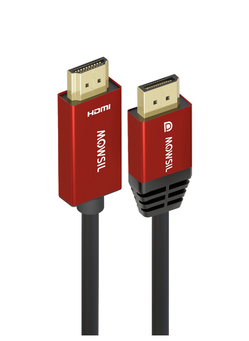 موسل موسيل كيبل 4K اتش دي ام أي إلى ديسبلاي بورت مقاس 3 متر  - Image 1