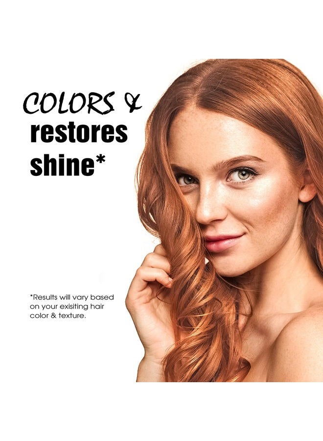 Light Mountain Henna Hair Color & Conditioner - Auburn Hair Dye for Men/Women, Organic Henna Leaf Powder and Botanicals, Chemical-Free, Semi-Permanent Hair Color, 4 Oz - Image 5