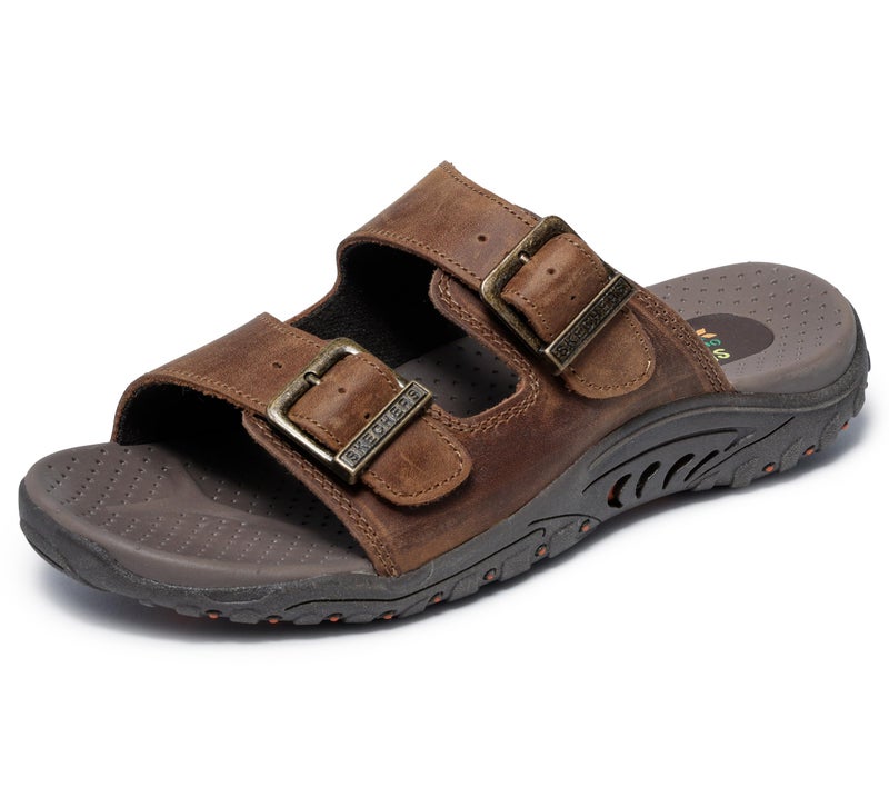 Skechers Modern Comfort Sandals Women's Reggae Jammin Dress Sandal,desert crazyhorse,7 M US - Image 5