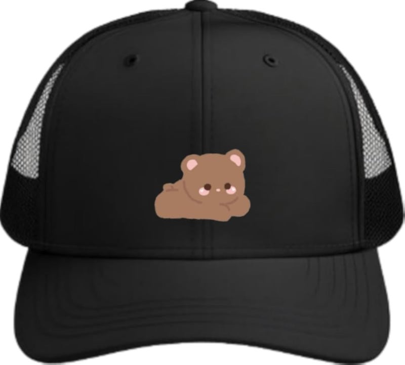bear Baseball cap Black 14