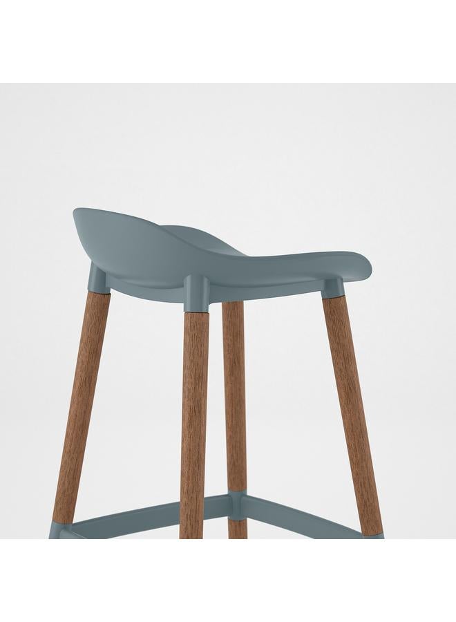 زبون كرسي بار، رمادي-فيروزي/داخلي/خارجي، 64 سم - Image 3