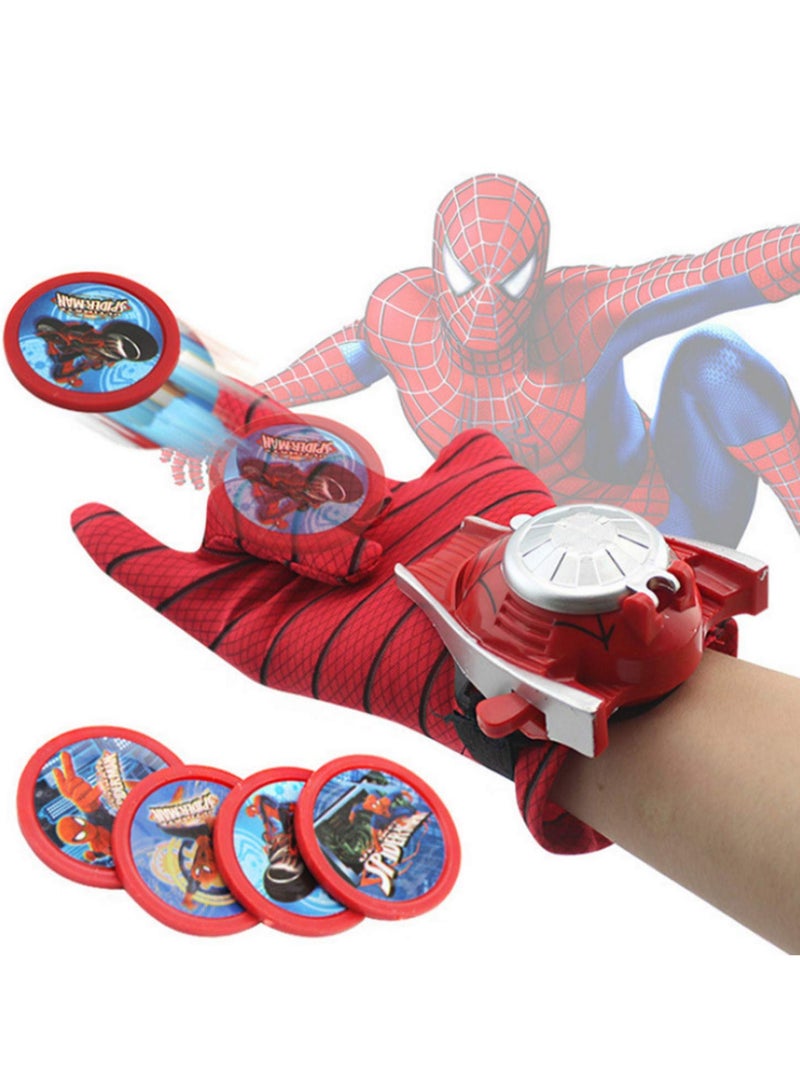 Avengers Spiderman Web Shooter Glove Spider Silk Launcher Cosplay Accessory Hero Roleplay Toy for Kids Halloween Costume Prop Gift for Boys & Girls - Image 2