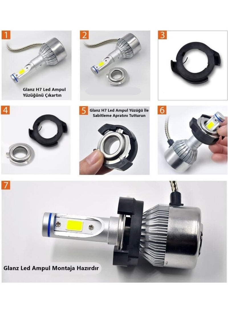 Glanz - Volkswagen Passat B6 H7 LED Xenon Bulb Fixing Apparatus - Image 1