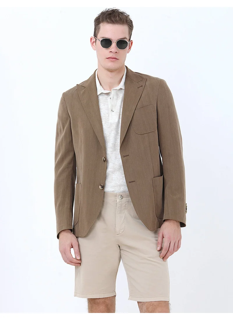 Kip Mink Plain Modern Fit Jacket