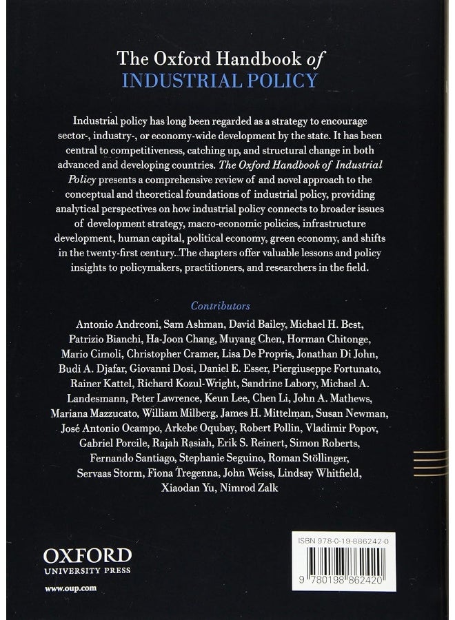 The Oxford Handbook of Industrial Policy  - Image 2