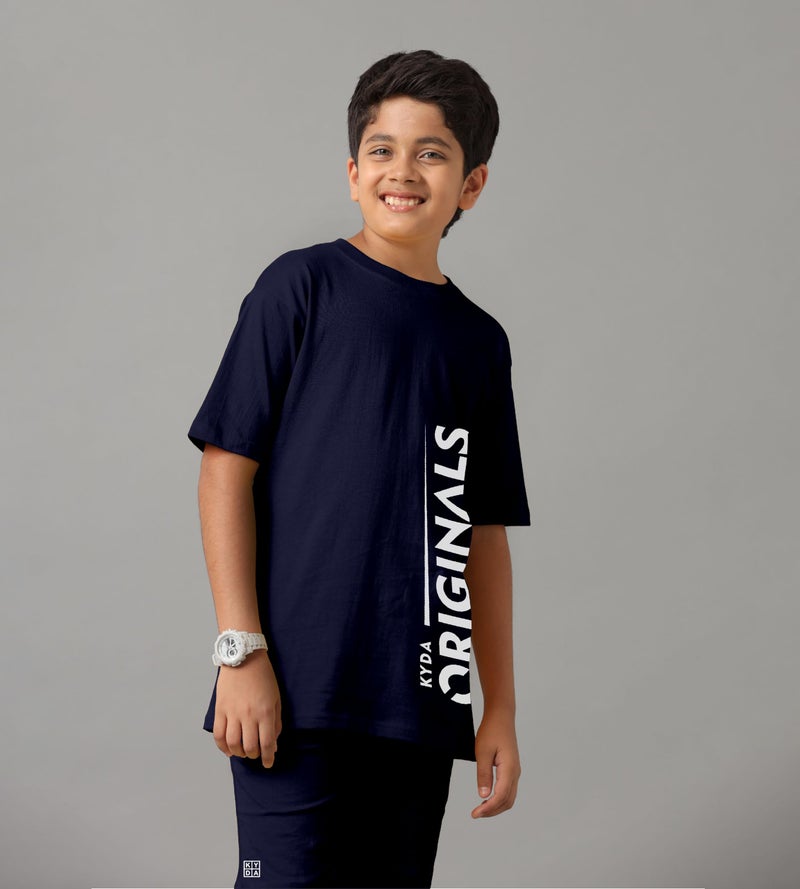 KYDA KIDS®100% Pure Cotton Boy's Premium Printed Tshirt and Shorts Set - Image 5