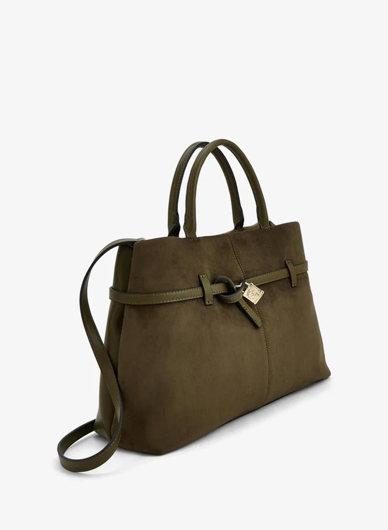 سيليست Solid Tote Bag With Detachable Strap