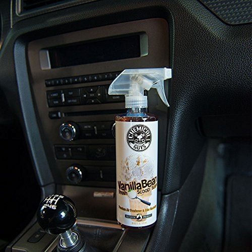 Chemical Guys AIR23116 Vanilla Bean Fresh Scoop Scent Air Freshener & Odor Eliminator, (Great for Cars, Trucks, SUVs, RVs, Home, Office, Dorm Room & More)16 fl oz - Image 5