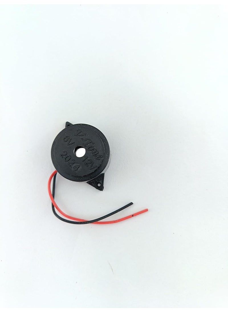 advancedestore advancedestore Buzzer Alarm Pack of 1Plastic Ringing SounderBlack  - Image 2
