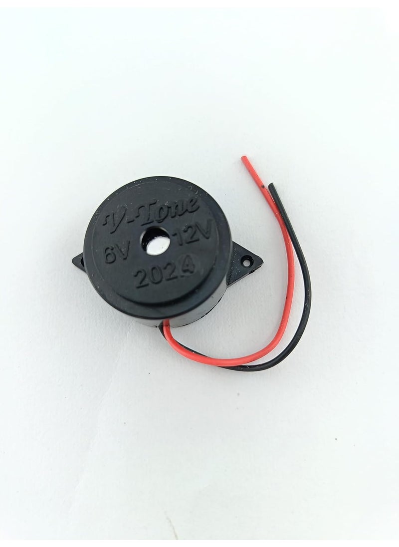 advancedestore advancedestore Buzzer Alarm Pack of 1Plastic Ringing SounderBlack  - Image 4