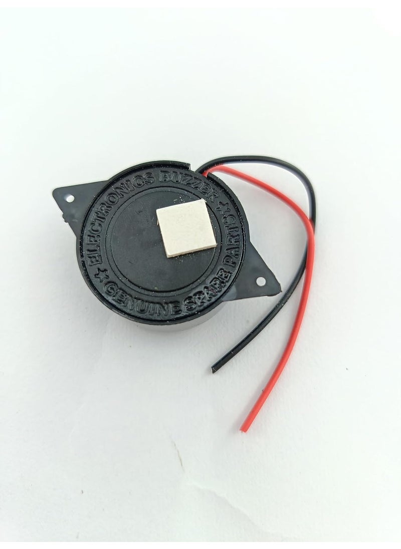 advancedestore advancedestore Buzzer Alarm Pack of 1Plastic Ringing SounderBlack  - Image 3