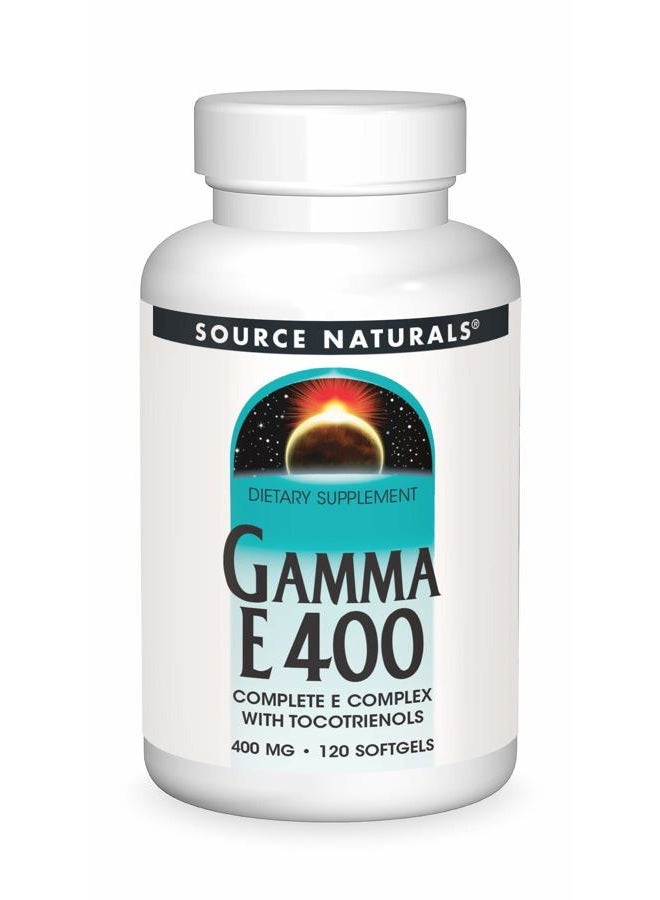 Source Naturals Gamma E Complex 400 mg - 120 Softgels - Image 1