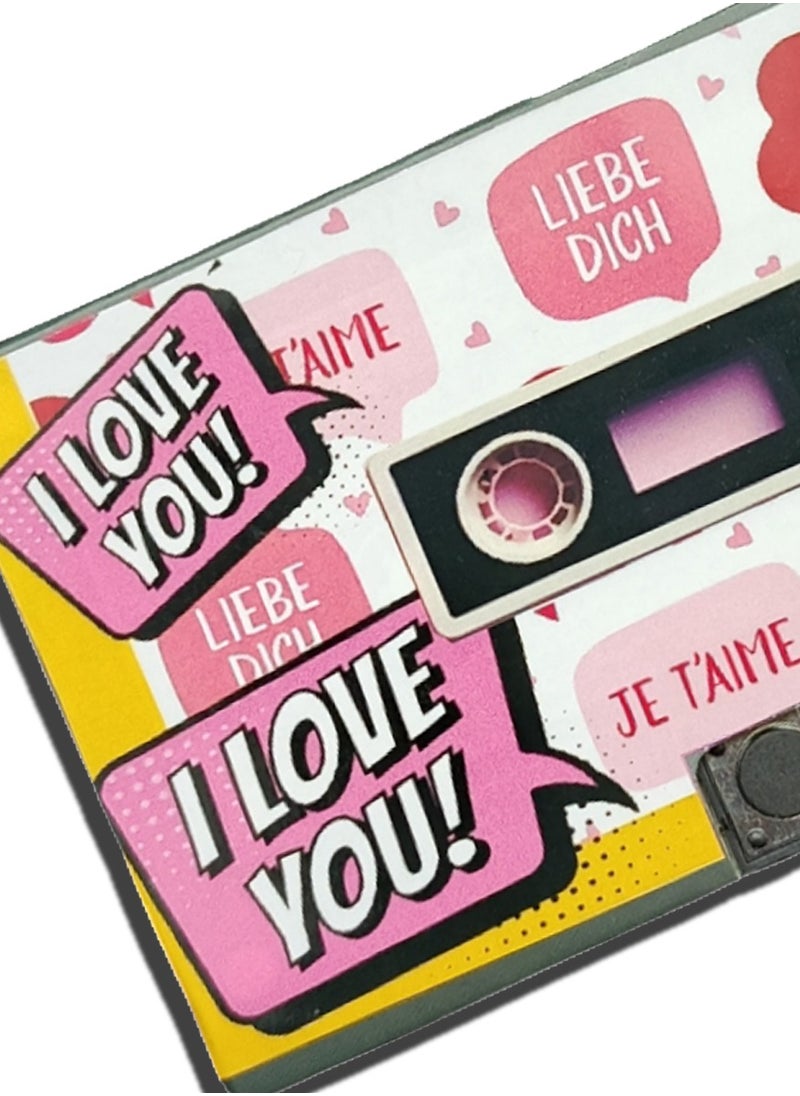 Voice Record Greeting Card for all occasion I love you greeting card