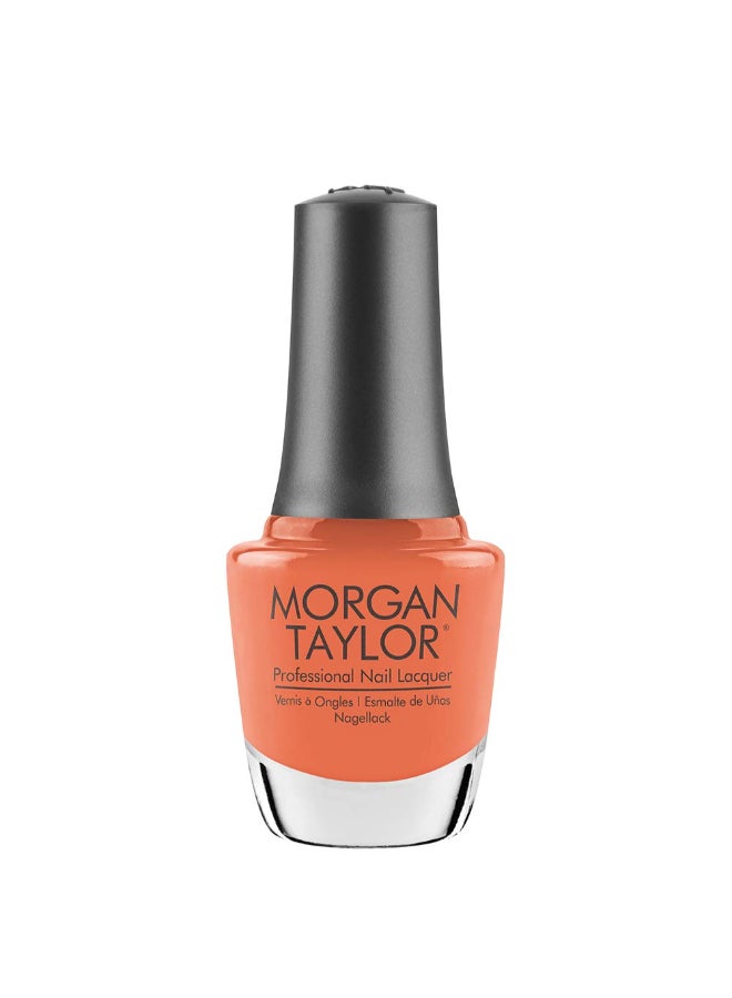 Morgan Taylor Nail Lacquer Sweet Morning Dew Orange Professional Lacquer Vibrant ChipResistant FastDrying LongLasting HighShine Finish Perfect for Manicures Pedicure 05 oz - Image 2