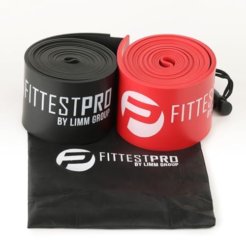 Limm Muscle Compression Floss Bands - Tack and Flossing Bands for Mobility, Fitness, and Recovery - Best for Athletes, Therapy and Injury - Set A: Includes 2 Levels of Compression and Travel Pouch - Image 3