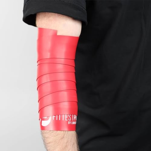 Limm Muscle Compression Floss Bands - Tack and Flossing Bands for Mobility, Fitness, and Recovery - Best for Athletes, Therapy and Injury - Set A: Includes 2 Levels of Compression and Travel Pouch - Image 4