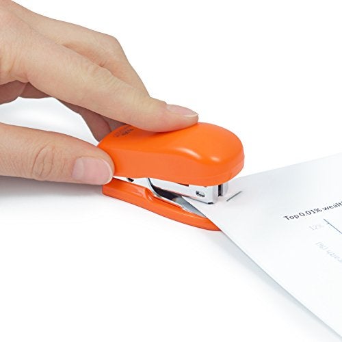 Rapesco Bug Mini Stapler, Orange (1410) - Image 2
