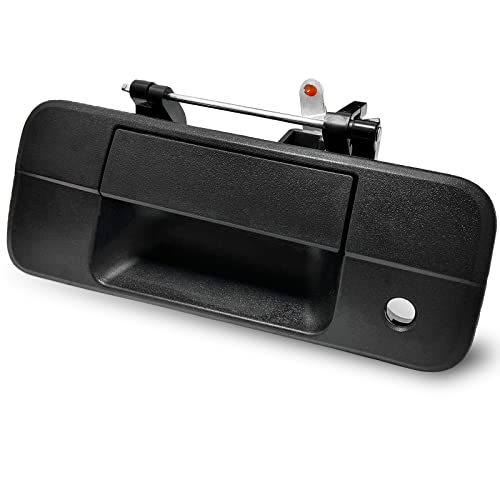 SYOAUTO مقبض باب خلفي SYOAUTO لسيارة تويوتا تندرا 2007-2013 مع قفل مفتاح بديل# 69090-0C040، 690900C040، 81213 - Image 1