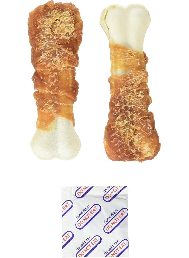 Trixie Denta Fun Chicken Chewing Bones Dog Chews - 2X60G - Image 4