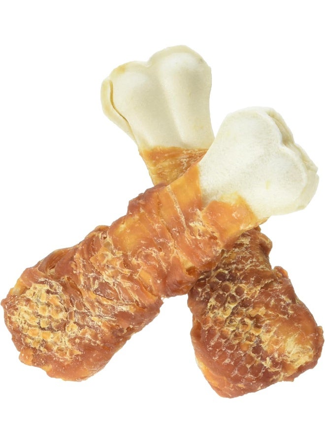 Trixie Denta Fun Chicken Chewing Bones Dog Chews - 2X60G - Image 3