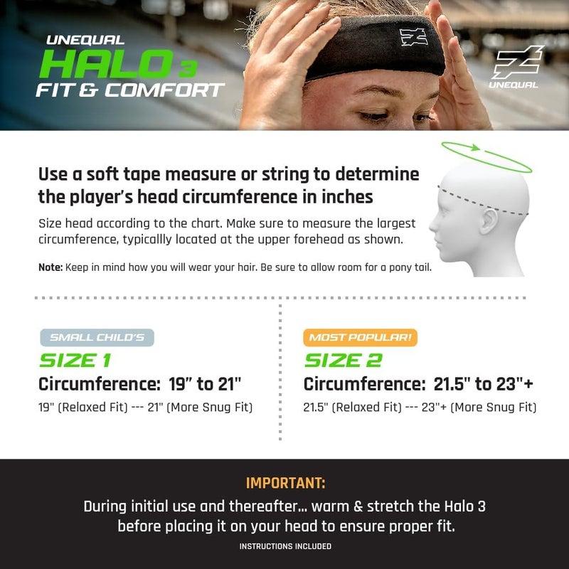 Unequal Technologies Unequal Halo 3 Lightweight Protective Headgear (2 oz.), with Military-Grade Patented Composite, Coated Aramid Fabric, Airilon Comfort Foam - Image 3