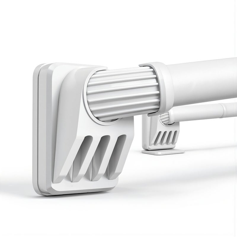 Multipurpose Tension Rod No Drill For Closet Balcony Curtain 0.4-0.55m Non Slip Hanging Bar - Image 3