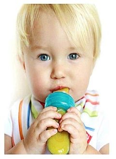 Nuby EZ Squee-Z Silicone Self Feeding Baby Food Dispenser - Colors May Vary (Count of 2)  - Image 2