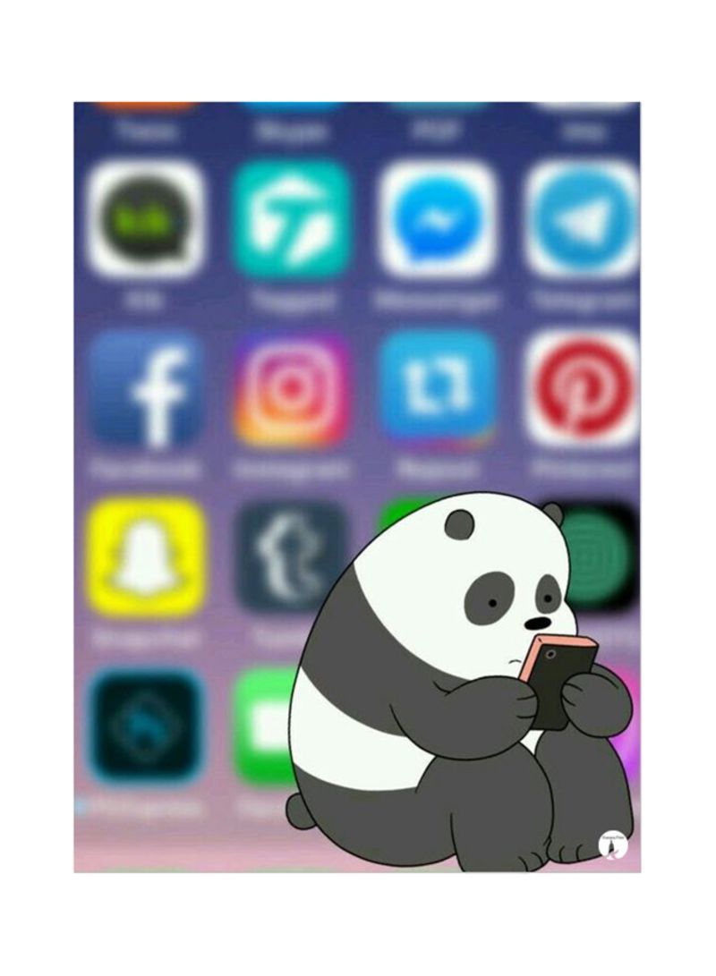 RKN We Bare Bears Mouse Pad Multicolor