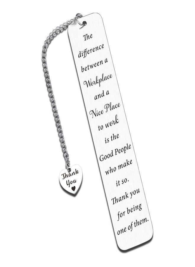 Fleure Esme Coworker Leaving Gifts for Women, Farewell Gifts for Coworkers Women, Goodbye Going Away Gifts for Coworkers Friends Work Bestie Employee Boss Appreciation Thank You Bookmark Retirement Gift for Woman - Image 1