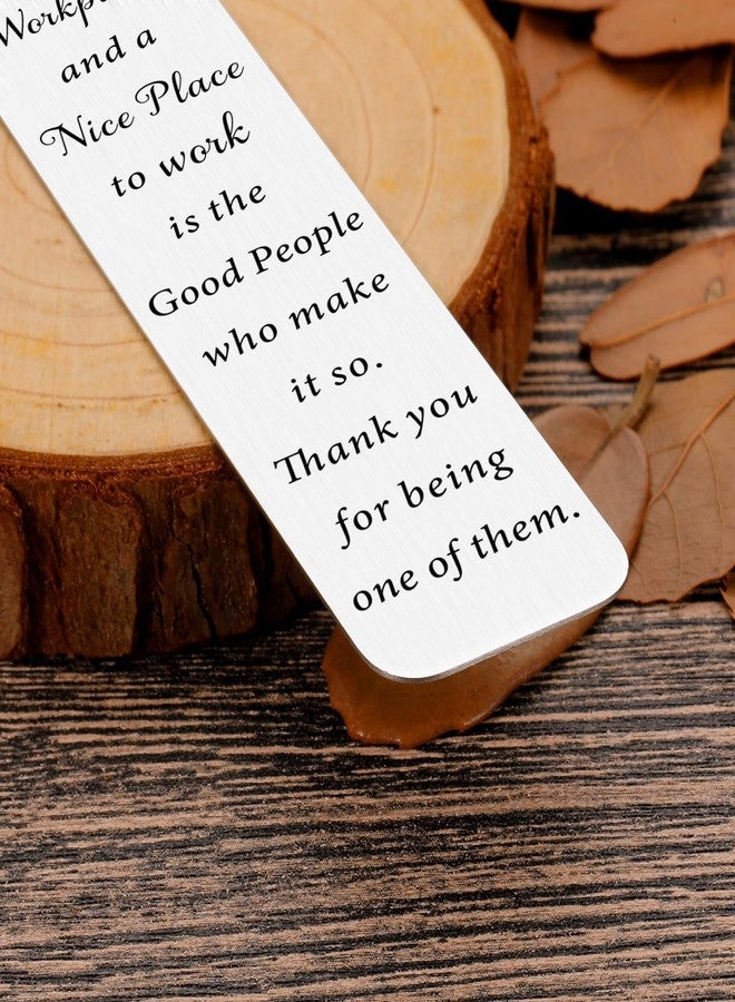 Fleure Esme Coworker Leaving Gifts for Women, Farewell Gifts for Coworkers Women, Goodbye Going Away Gifts for Coworkers Friends Work Bestie Employee Boss Appreciation Thank You Bookmark Retirement Gift for Woman - Image 4
