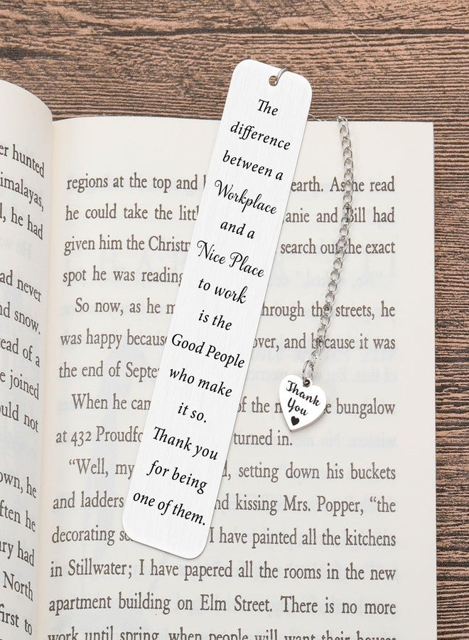 Fleure Esme Coworker Leaving Gifts for Women, Farewell Gifts for Coworkers Women, Goodbye Going Away Gifts for Coworkers Friends Work Bestie Employee Boss Appreciation Thank You Bookmark Retirement Gift for Woman - Image 3