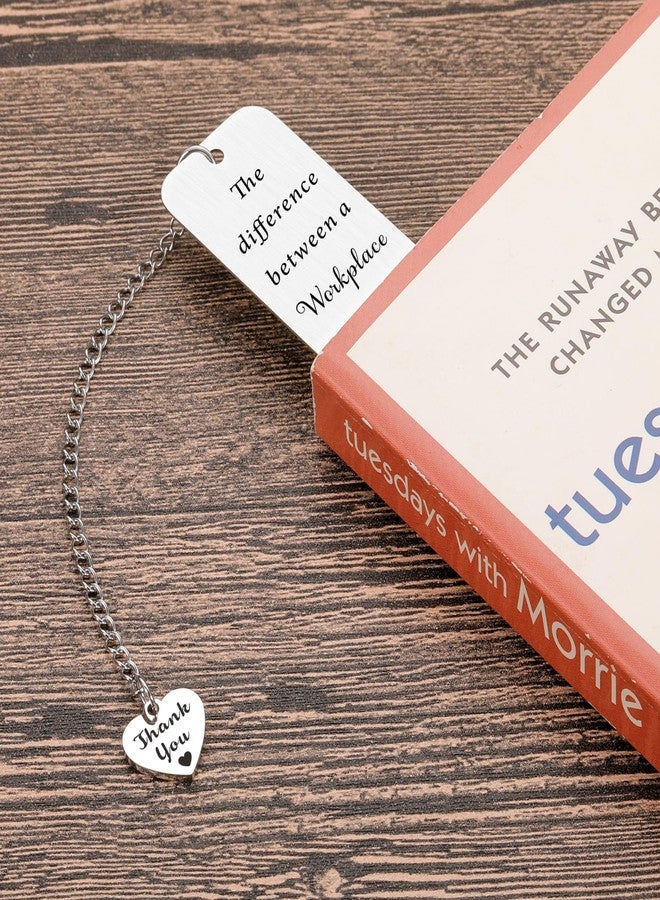 Fleure Esme Coworker Leaving Gifts for Women, Farewell Gifts for Coworkers Women, Goodbye Going Away Gifts for Coworkers Friends Work Bestie Employee Boss Appreciation Thank You Bookmark Retirement Gift for Woman - Image 2
