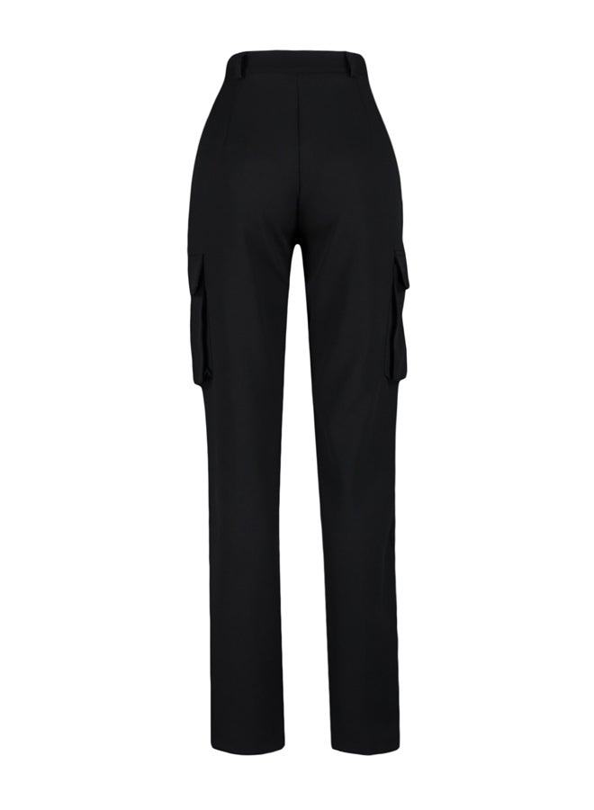 trendyol Pants - Black - Straight - Image 3